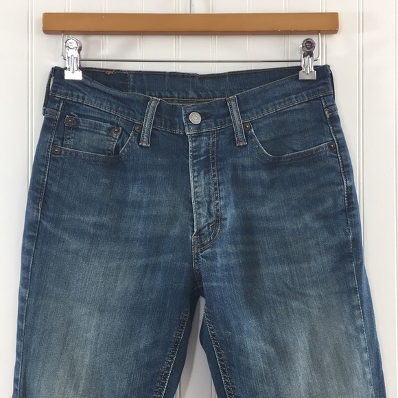 Levi's 541 Slim Straight Denim Jeans Medium Wash - Picture 2 of 11